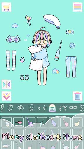 Pastel Girl : Dress Up Game screenshot 6