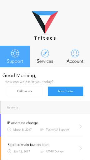 Tritecs Support screenshot 1