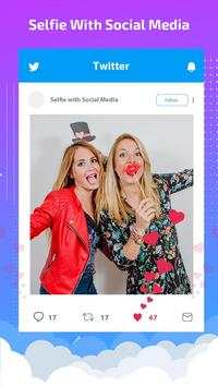 Selfie with Social Media Frame - Selfie Booth screenshot 5