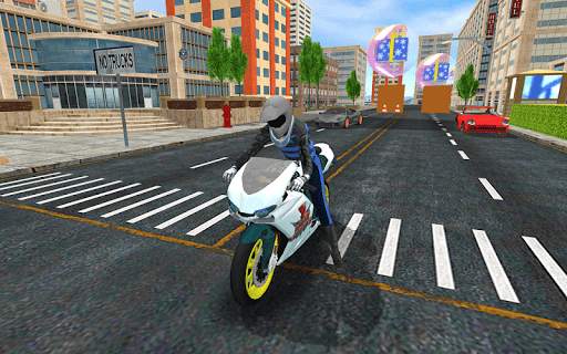 Sports Bike Simulator 3D 2018 screenshot 7