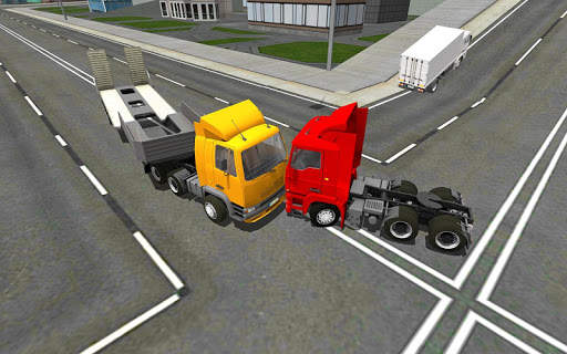 Euro Truck Driving Sim 2018 3D screenshot 1