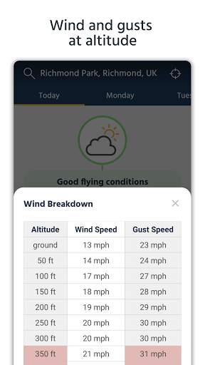Dronecast - Weather & Fly Map screenshot 3