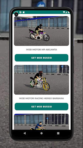 Mod Motor Drag Ceper Bussid screenshot 5