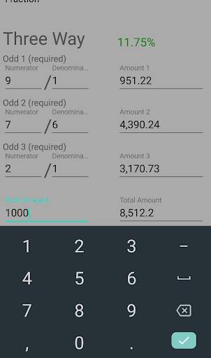 Arbitrage Calculator screenshot 8