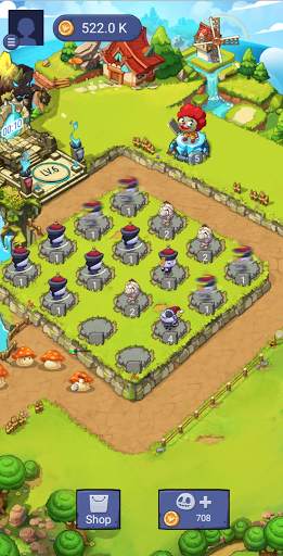 Zombie Farm - Merge Zombie & Home Defense screenshot 2