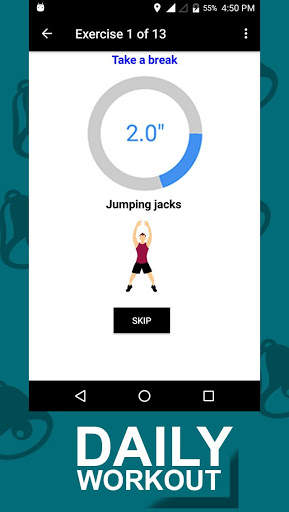 Daily Workouts at Home screenshot 4