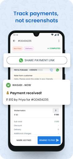 Wasabi: Sell on Whatsapp, Instagram. Grow business screenshot 5