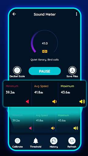 Sound detector: Sound Meter, whisper & Noise meter screenshot 4