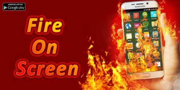 Screen On Fire Prank screenshot 1
