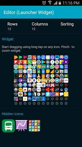 Launcher Widget screenshot 2