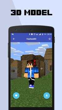 Youtubers Skins for Minecraft PE screenshot 2