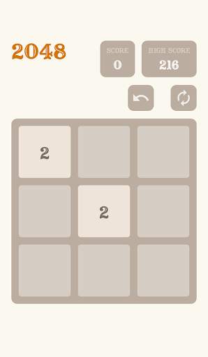 2048 game screenshot 2