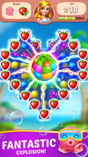 Fruit Diary - Match 3 Games screenshot 3