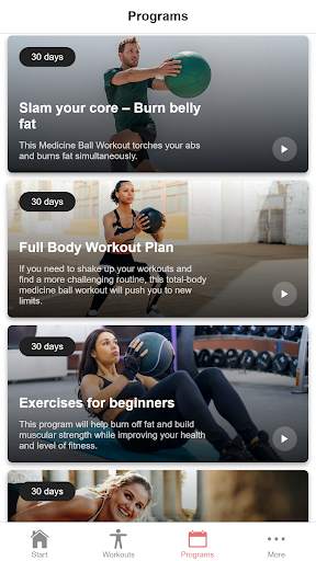 Medicine Ball Exercises screenshot 3