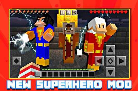 Shazam Superhero in MCPE screenshot 3