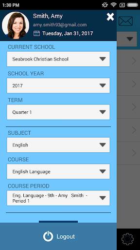 openSIS Mobile Connect screenshot 2