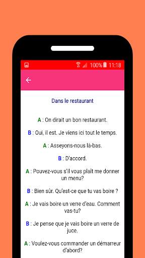 Dialogues  Français Facile screenshot 5