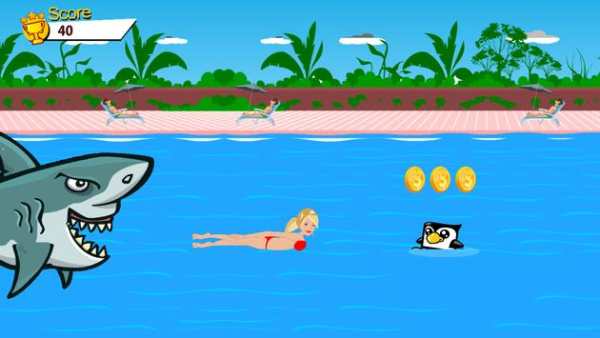 Beach Shark Attack for Barbie screenshot 2