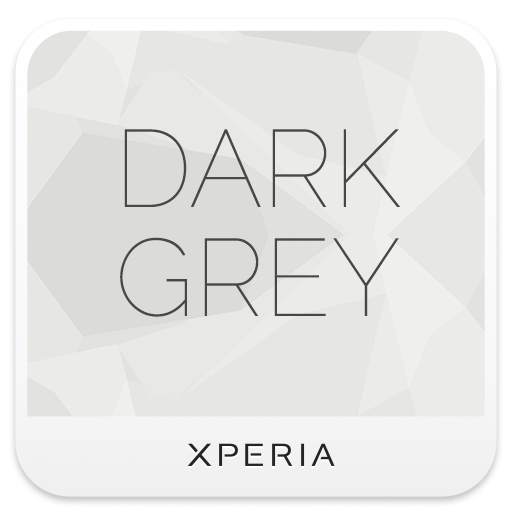 Dark Grey xperia theme 1.0.0