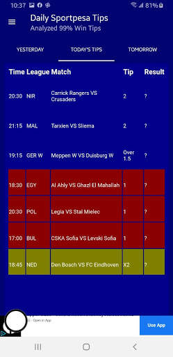 Free SportPesa Tips and Daily Predictions screenshot 3