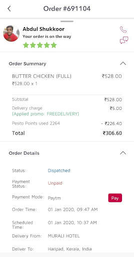 Pesito - Kerala's Own Food/Grocery Delivery App screenshot 4