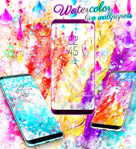 Watercolor live wallpapers screenshot 5