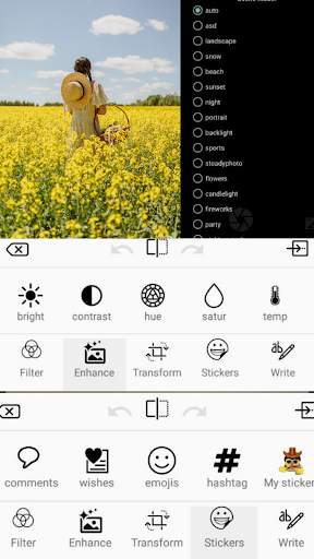 Professional photo editor screenshot 1