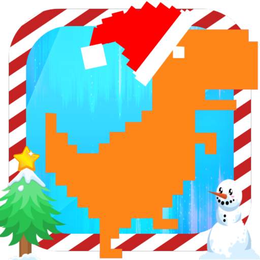 T-rex runner - Christmas Games Color 2.0