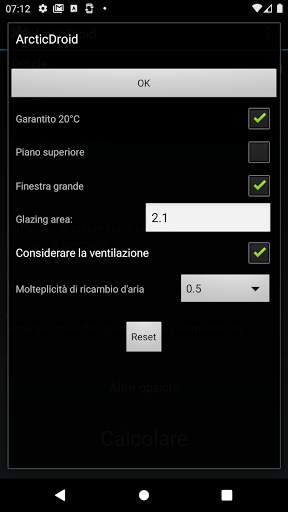 Calcolo condizionatore d'aria screenshot 3
