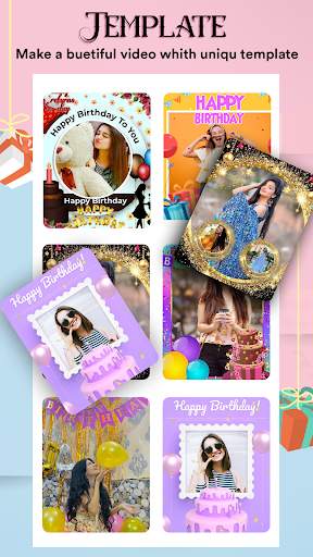 Birthday Video Maker screenshot 2