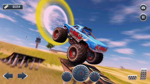 Offroad Flying Monster Truck Driving screenshot 4