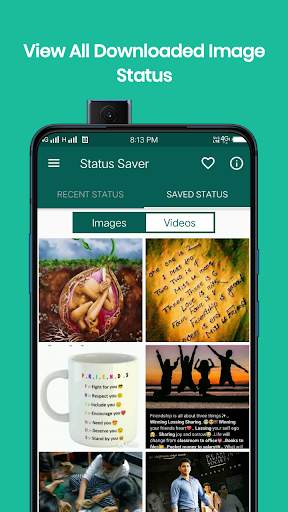 Status Saver App 2021 3 تصوير الشاشة