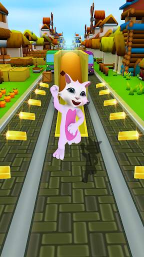 Tom Subway: Endless Cat Running screenshot 2
