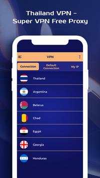 Thailand VPN - Super VPN Free Proxy screenshot 1