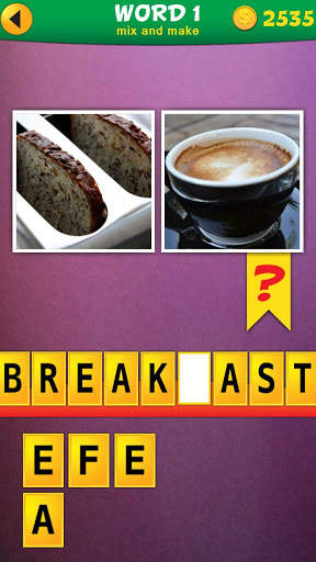 2 Pics 1 Word: Mix Pics Puzzle screenshot 4