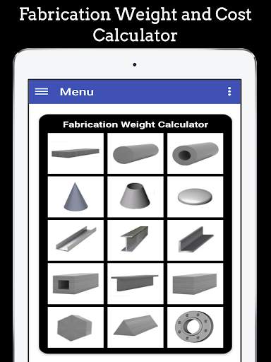 Fabrication Weight & Cost Calc screenshot 9