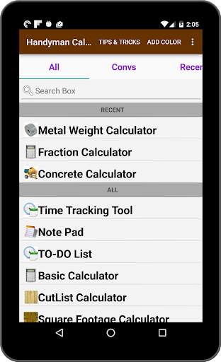 Handyman Calculator screenshot 9