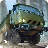 Driving in Kamaz Russian Army 2.0