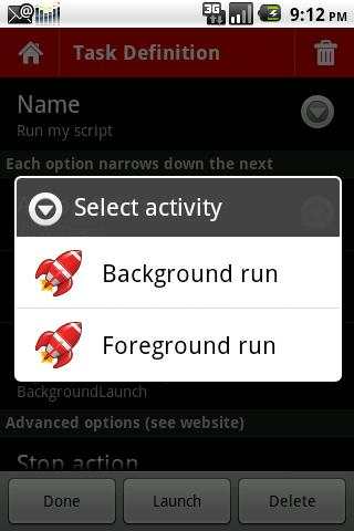 SL4A Script Launcher screenshot 3