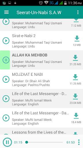 Islamic Lectures - Bayanat screenshot 7