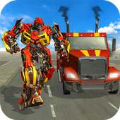 Euro Truck Robot Game Transforming Robot Simulator on 9Apps
