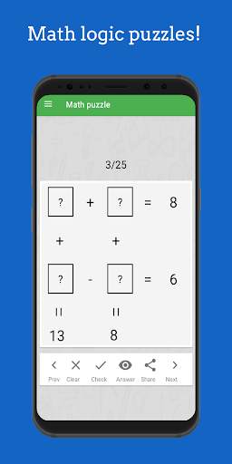 Math puzzle:math riddles games screenshot 6