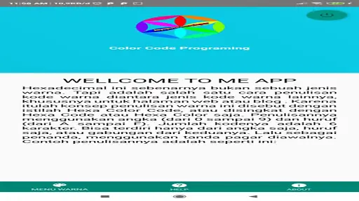 Kode Warna Pemograman screenshot 1