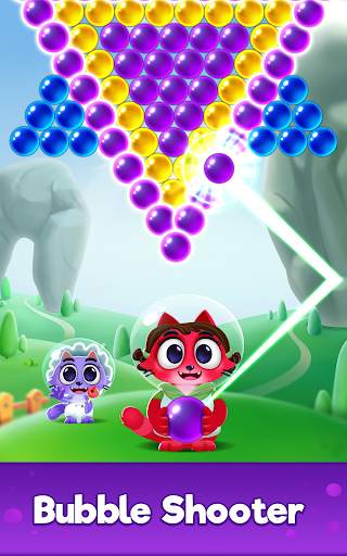 Space Cats: Pop Bubble Shooter screenshot 9