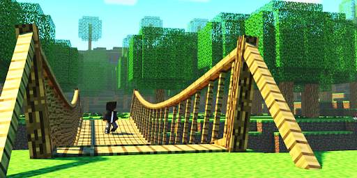 Rope Bridge Mod for Minecraft screenshot 3