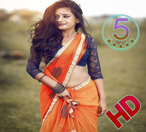 Desi hot Saari Girl Wallpaper screenshot 5