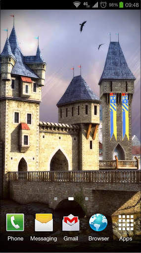 Castle 3D Free live wallpaper 2 تصوير الشاشة