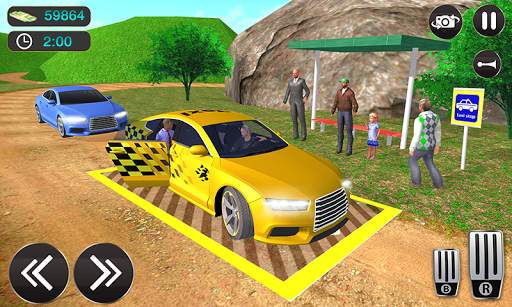 Taxi Driver Game - Offroad Taxi Driving Sim screenshot 5