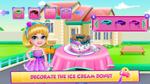 Ice Cream Donuts Cooking скриншот 4