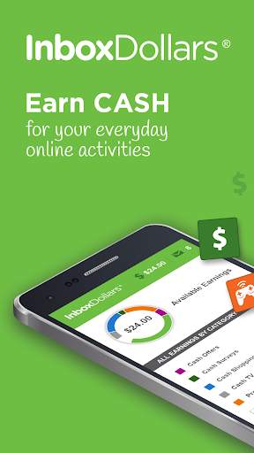 InboxDollars-Earn money online स्क्रीनशॉट 1
